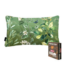 Warmtekussen sier 50x30cm - Elisa green (waterafstotend)