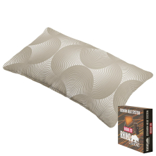 Warmtekussen sier 50x30cm - Napels rondo taupe (waterafstotend)