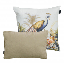 Sierkussenset - Flore jute