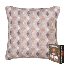 Warmtekussen sier 50x50cm - Rae mocca