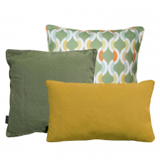 Sierkussenset - Trivia yellow