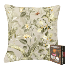 Warmtekussen sier 50x50cm - Elisa natural (waterafstotend)