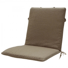 Stapelstoel kussen universal - Canvas eco taupe (waterafstotend)