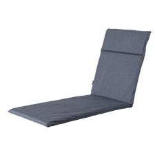 Ligbedkussen universal - Manchester denim grey 190x60cm (waterafstotend)