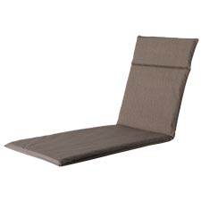 Ligbedkussen universal - Oxford taupe 190x60cm (waterafstotend)