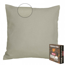 Warmtekussen sier 45x45cm - Ribera Naturel (waterafstotend)