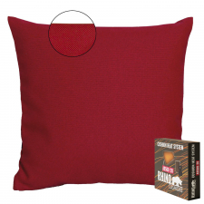 Sierkussen 45x45cm - Ribera Red (waterafstotend) met heat system