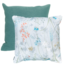 Sierkussenset - Donna twist blue (waterafstotend)