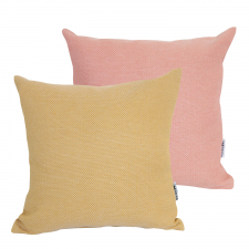Sierkussenset - Twist rose yellow (waterafstotend)