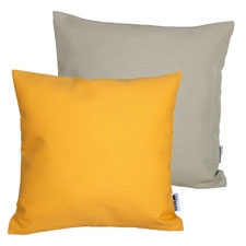 Sierkussenset - Ribera naturel en warm yellow 45x45cm (waterafstotend)