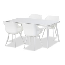 Hartman Sophie studio tuinset royal white/HPL 170x100cm (showroomaanbieding)