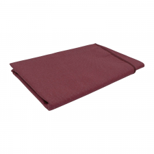 Tafelkleed rond 160cm - Canvas eco bordeaux (waterafstotend)