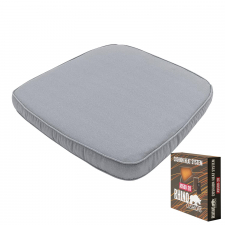 Warmtekussen wicker universeel 48x48cm - Panama light grey