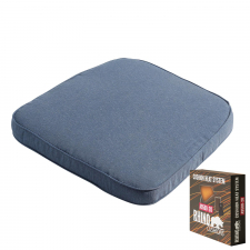 Warmtekussen wicker universeel 48x48cm - Panama safier blue