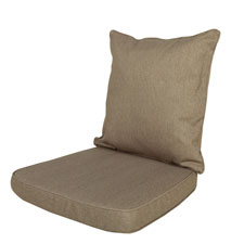 Wicker set universeel - Canvas eco taupe (waterafstotend)