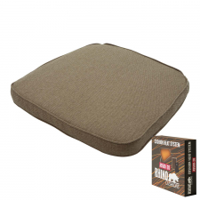 Warmtekussen wicker universeel 46x48cm - Canvas eco taupe (waterafstotend)