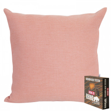 Warmtekussen sier 45x45cm - Ribera twist rose (waterafstotend)