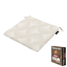 Warmtekussen universal 40x40cm - Napels rondo sand (waterafstotend)