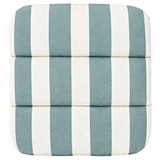 Delphine zitkussen 40x40cm - Roma Lulu blue