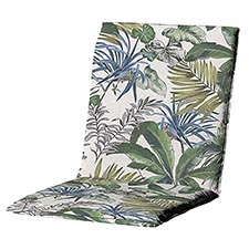 Tuinkussen lage rug universal - Outdoor Bliss blue