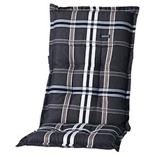 Tuinkussen hoge rug - Nils taupe