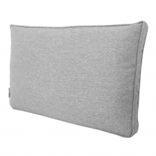 Loungekussen ruggedeelte 60x40cm carré - Lisboa Light grey (waterafstotend)