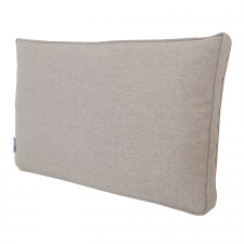 Loungekussen ruggedeelte 60x40cm carré - Lisboa Taupe (waterafstotend)