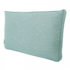 Loungekussen ruggedeelte 60x40cm carré - Lisboa Turquoise (waterafstotend)