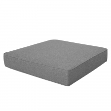 Loungekussen 60x60cm carré - Lisboa Dark grey (waterafstotend)