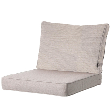 Loungekussen premium zit en rug 73x73cm carré - Richmond natural (waterafstotend)