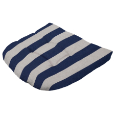 Rotankussen 46x46cm - Amora blue