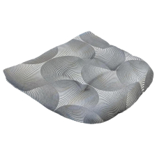 Rotankussen 46x46cm - Napels rondo grey (waterafstotend)
