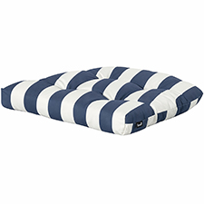 Rotankussen 46x46cm - Roma Graphite blue