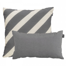 Sierkussenset - Double grey