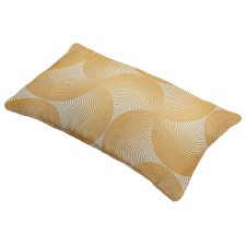 Sierkussen 50x30cm - Napels rondo mustard (waterafstotend)