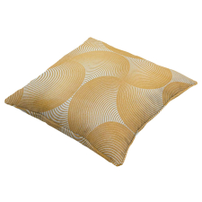 Sierkussen 50x50cm - Napels rondo mustard (waterafstotend)