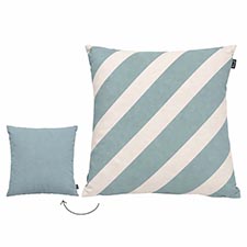 Sierkussen 50x50cm - Roma Lulu blue double face