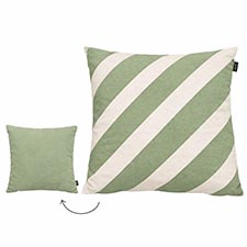 Sierkussen 50x50cm - Roma Soft green double face
