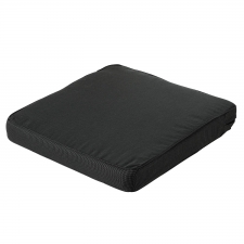 Loungekussen 73x73cm carré - Rib black