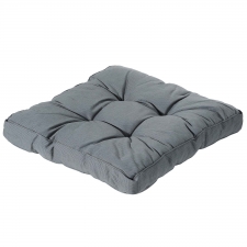 Loungekussen 60x60cm florance - Rib grey