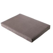 Loungekussen pallet 120x80cm carré - Oxford taupe (waterafstotend)