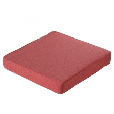Loungekussen premium 60x60cm carré -  Manchester red (waterafstotend)