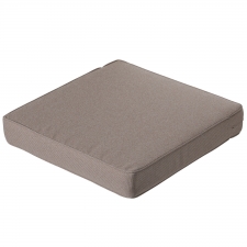 Loungekussen premium 60x60cm carré - Manchester taupe (waterafstotend)