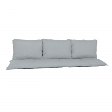 Bankkussen zit en rug 180cm (180x50cm) - Basic grey
