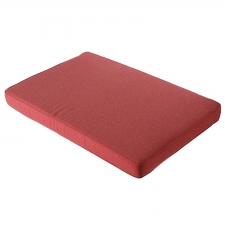 Loungekussen Pallet premium 120x80cm carré -  Manchester red (waterafstotend)