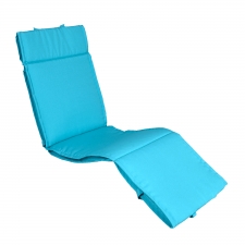 Relax kussen 170x50cm - Pedro blue (waterafstotend)