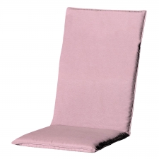 Tuinkussen hoge rug - Panama  soft pink (afritsbaar)