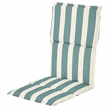 Textileenkussen hoge rug - Roma Lulu blue