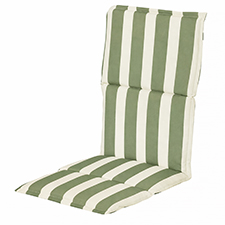 Textileenkussen hoge rug - Roma Soft green