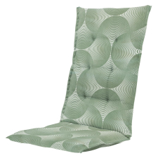 Tuinkussen hoge rug - Napels rondo khaki (waterafstotend)